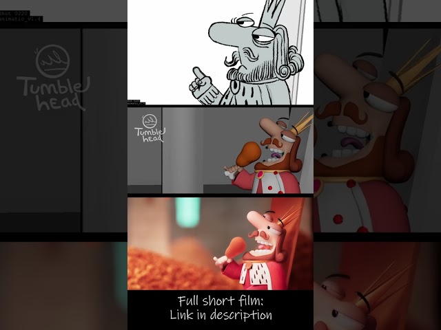 Not the right dragon - 3D animation behind the scenes