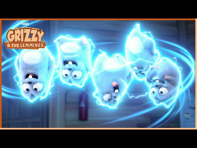 Weightless Bear | Grizzy & the Lemmings | 30' Compilation | 🐻🐹 Cartoon for Kids