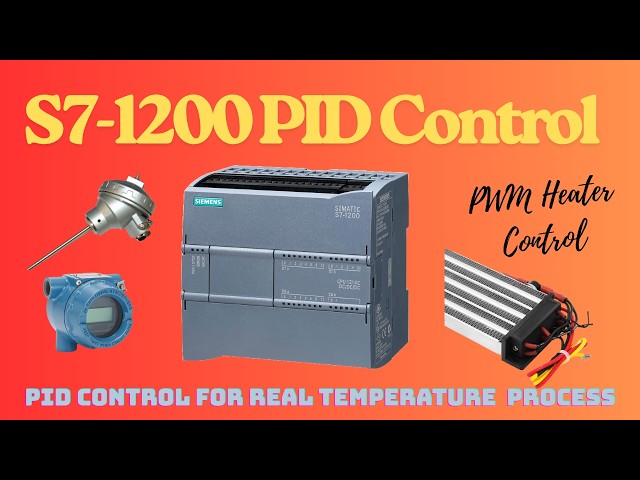 Siemens S7-1200 PID Implementation using TIA Portalorial