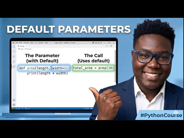 How to use Default parameters in python
