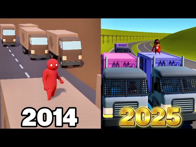 Jugué todas las versiones de Gang Beasts (de la 0.0.0 a la 1.26)
