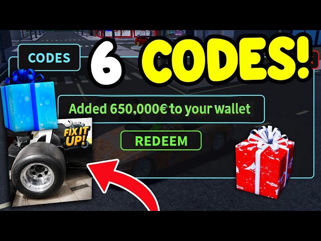 ALL *WORKING CASH CODES* FOR FIX IT UP In JANUARY 2026! ROBLOX