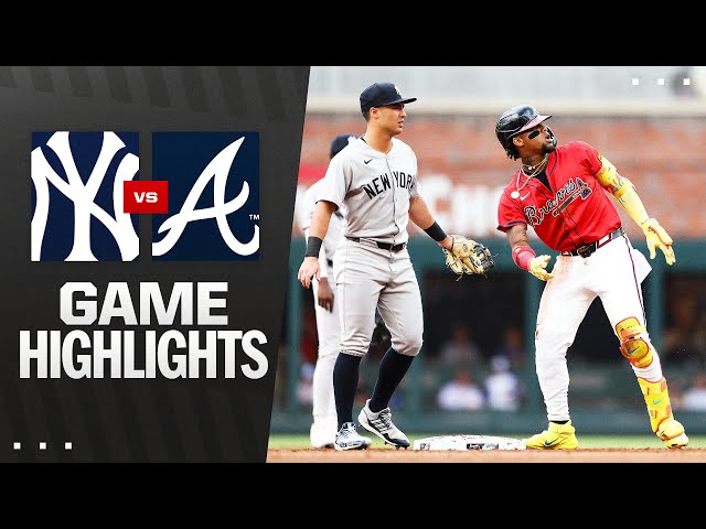 Yankees vs. Braves Game Highlights (7/18/25) | MLB Highlights