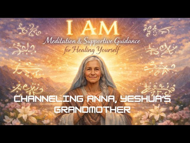 Channeling Anna, Yeshua's mother: I AM Meditation& supportive guidance for healing yourself