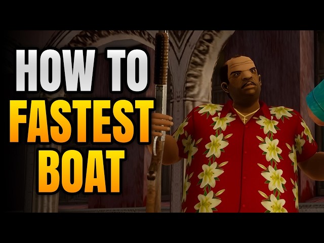GTA Vice City - How To Complete The Fastest Boat Mission | Diaz Mission Guide