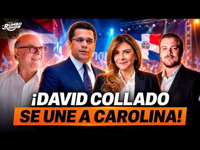 David Collado Surprises the PRM! He Backs Carolina's Son and Sparks Controversy!