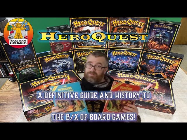 HeroQuest (A Definitive Guide and History to the BX of Board Games! Milton Bradley & GW to Hasbro!)