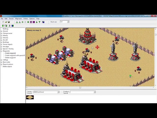 Final Alert 2 Tutoriaal - Creating a Campaign and Mission maps