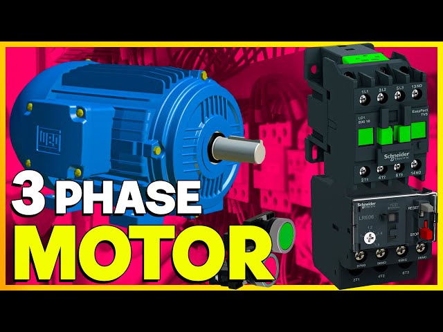 3 Phase Direct On Line Starter/ Explain with Circuit Diagram, DOL Direct online starter
