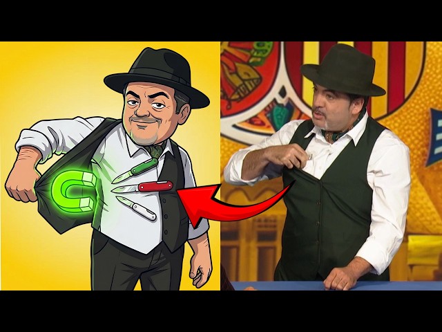 Juan Luis's Teleporting Knives Magic Secret Revealed!