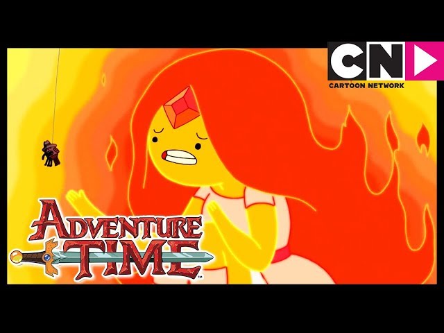 Adventure Time | Flame Princess Gets Help From Princess Bubblegum - Earth & Water | Cartoon Network
