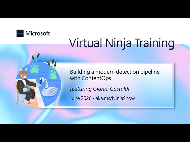 Building a modern detection pipeline with ContentOps