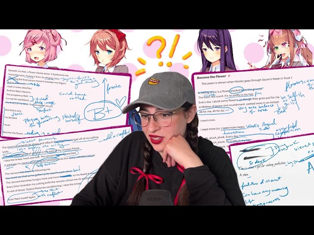 Poet Grades The Poems In Doki Doki Literature Club | Part 3