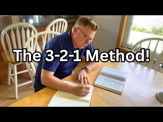 The 3-2-1 Scripture Writing Plan (That ACTUALLY Rewires Your Brain)