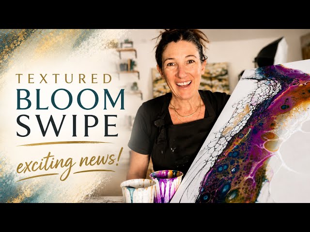 Textured Bloom!  Fail and Success...Plus an Invitation!