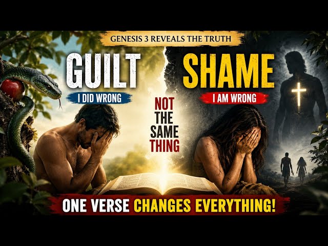 Guilt and Shame Are Not the Same Thing. Genesis 3 Separates Them in One Verse