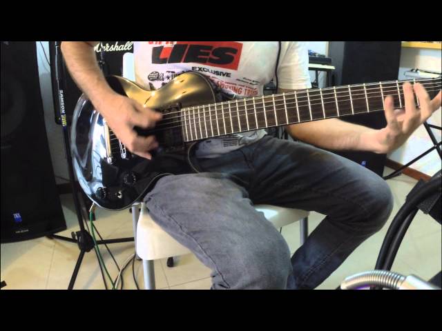 The Dance of Eternity (Dream Theater) - Video guitar cover by David Ramirez