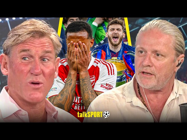 Simon Jordan & Emmanuel Petit REACT to Arsenal Suffering Champions League Final HEARTBREAK vs PSG!