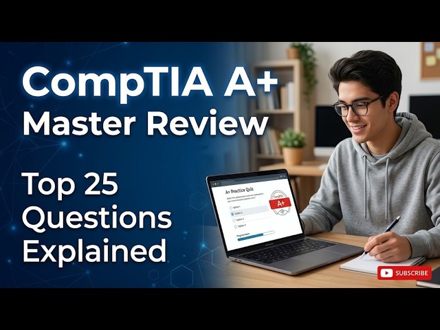 CompTIA A+ Certification Exam Full Practice Test (Complete 2026 Study Strategy)#comptiaaplus