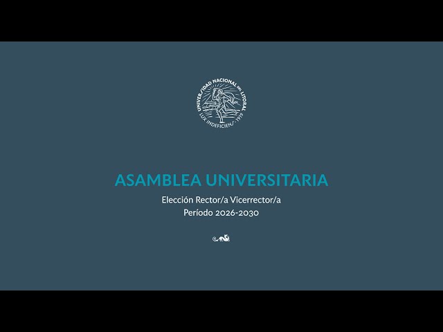 La Asamblea de la UNL elegirá a las nuevas autoridades 2026-2030...