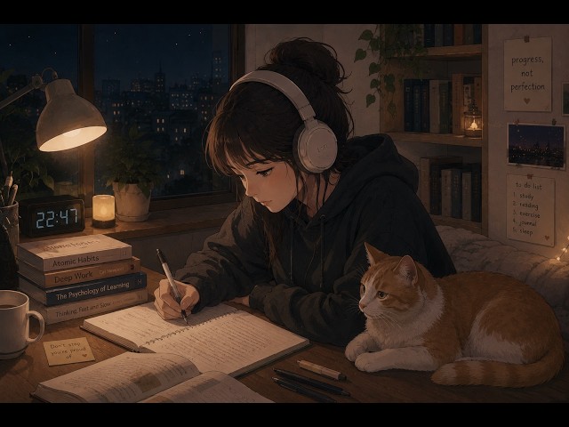 【勉強用・作業用BGM】つくしと過ごす癒やしのデスクワーク 🐾 / 24/7 Cat Work BGM & Relaxing Lo-fi Chillout from Japan