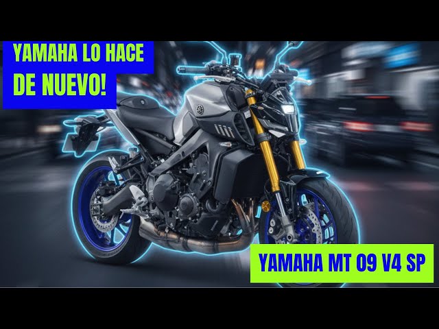 MT 09 V4 SP 🚀 THE ULTIMATE expression of JAPAN'S DARK SIDE / THE BEST HYPER NAKED?🤔