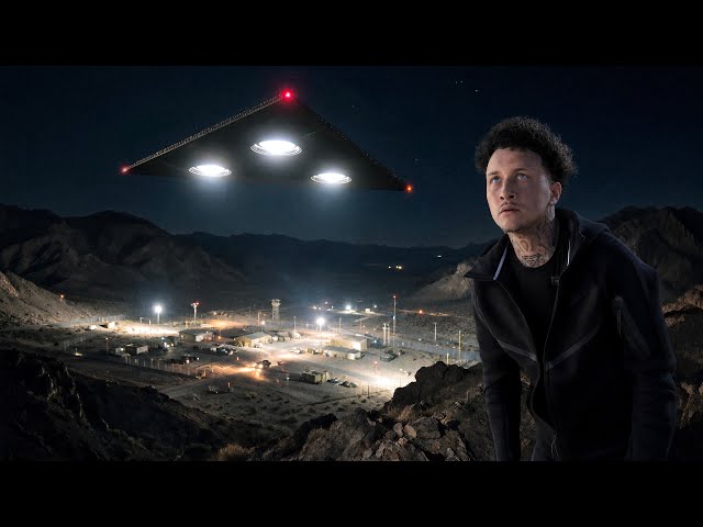 I Caught a Real UFO on Camera at Area 51..