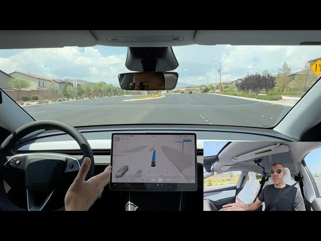 First Full Self Driving Supervised Drive in my 2026 Model Y