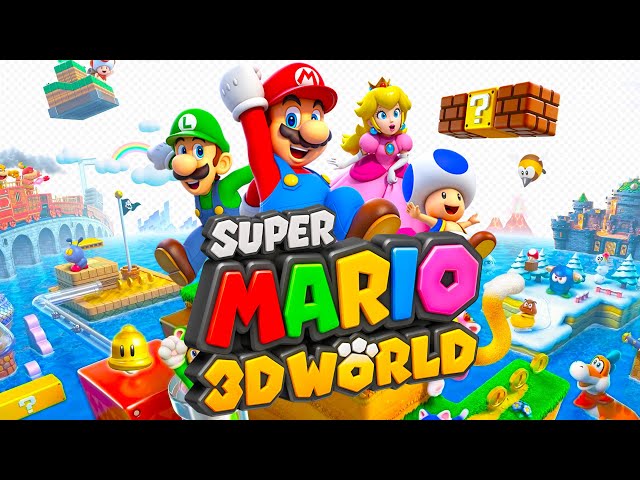 Super Mario 3D World - Full Game 100% Walkthrough