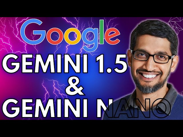 Google's Latest AI Reveals: Gemini 1.5, Gemini Nano, On-Device Computing, Pixel Updates & More!