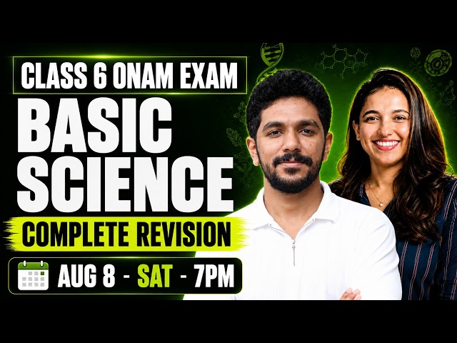 Class 6 Basic Science Onam Exam | Complete Revision | Exam Winner Class 6