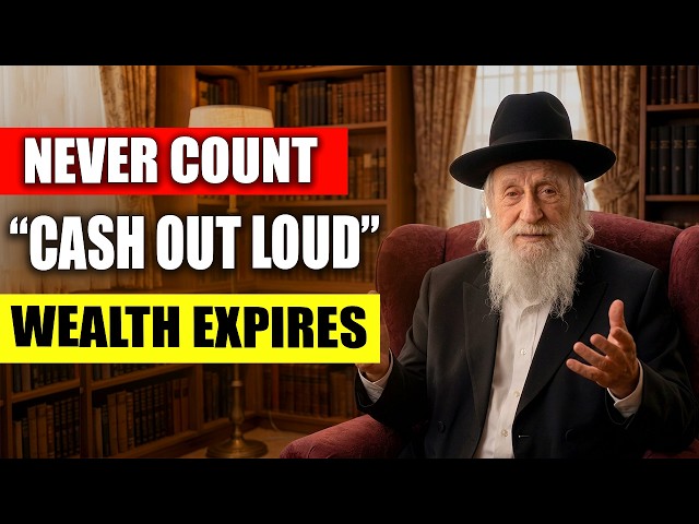 Why Jews NEVER Count Their "CASH" Out Loud: The Sign Your Wealth Is Expiring.