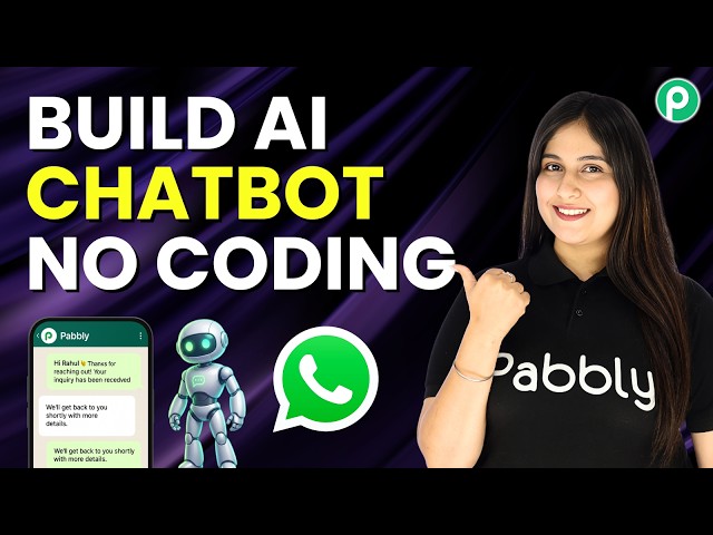 Build an AI Chatbot Without Coding | Step-by-Step