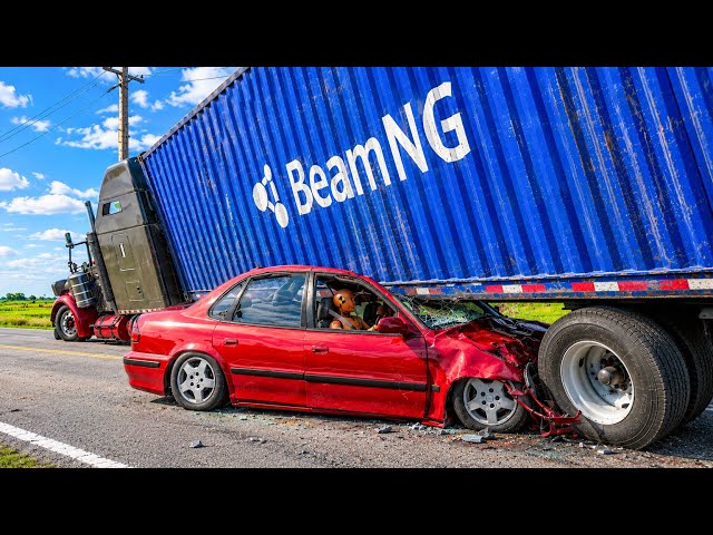  Terrible Truck and Car Crashes #02 || Beamng.drive 