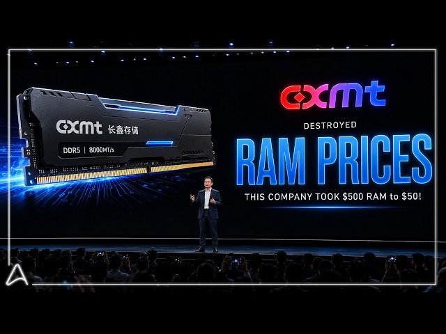 This Chinese Company Destroyed The DDR5 RAM Prices Over Night - $500 to $50!