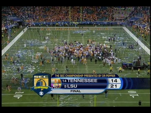 2007 SEC Football Championship Tennessee Volunteers vs. LSU Tigers | Full Game Replay