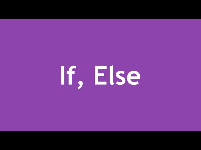 [ Learn PHP 5 In Arabic ] #11 - If, Elseif, Else