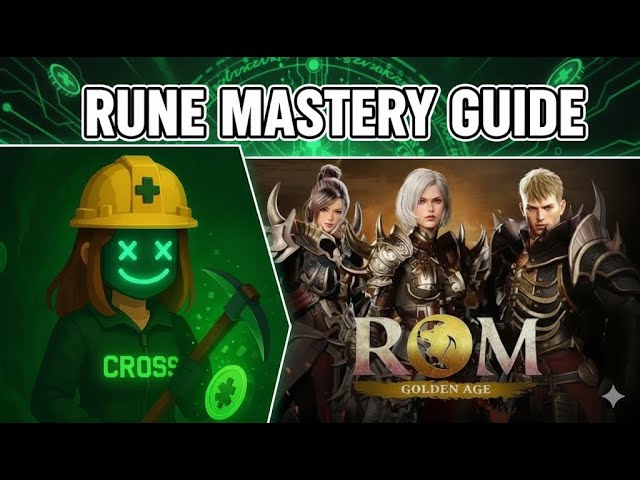 ROM: Golden Age – Comprehensive Rune System & Unity Plate Mastery Guide