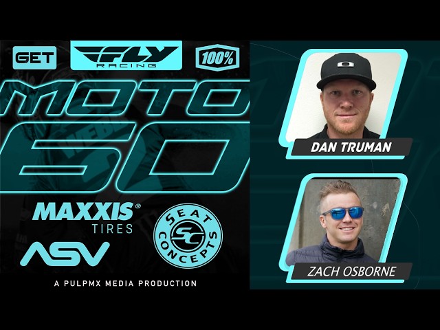 Fly Racing Moto:60 Show - Millville MX 2026 con Zach Osborne y Dan Truman