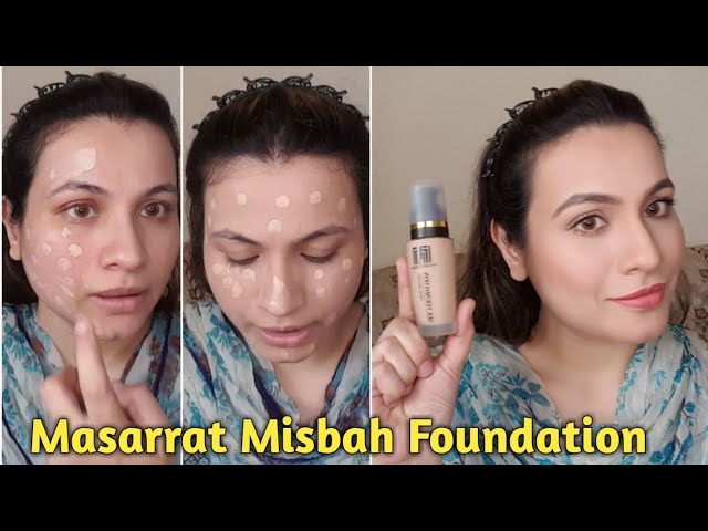 MASARRAT MISBAH SILK FOUNDATION REVIEW MM SILK FOUNDATION