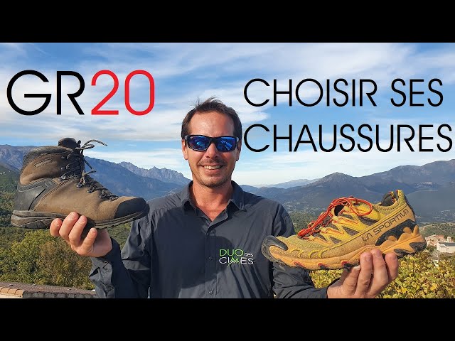 gr20: Choosing your shoes for hiking in Corsica