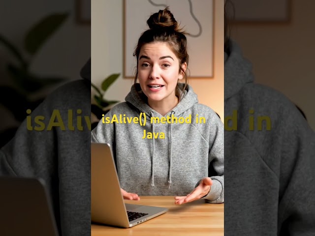 Java interview question | isAlive() method in Java #corejava #interview #javainterview #techshorts