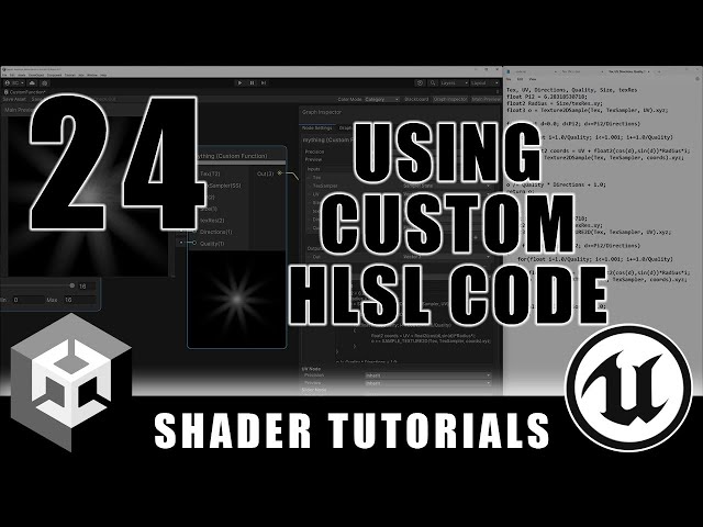 Using Custom HLSL Code - Advanced Materials - Episode 24