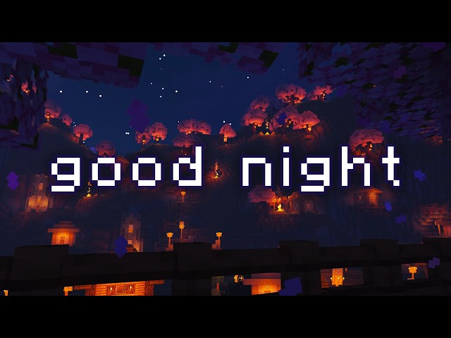 you did a lot today, rest well... (minecraft music w/ quiet rain)