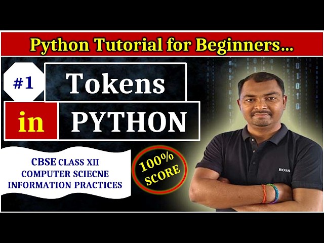 Tokens in Python  for beginners