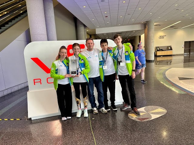 Sportsmanship Award - Team Shouting Stars - 22500A - Slovenia - VEX Worlds 2023 - Dallas