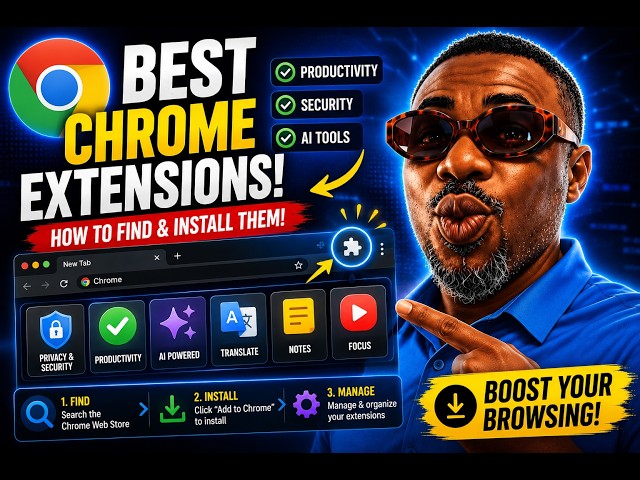 The BEST Chrome Extensions You NEED in 2026! (How to Find & Install Them) | MrNiiMerGeeks