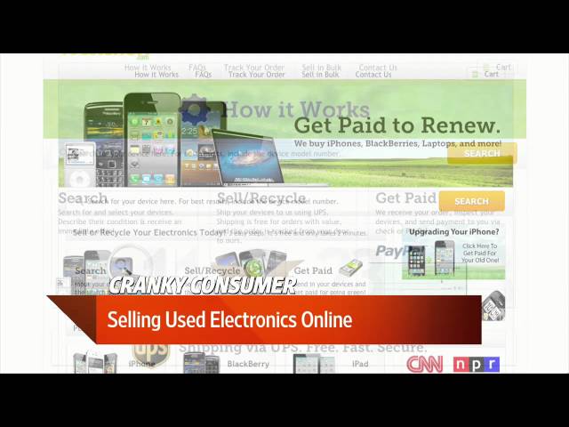 Selling Used Electronics Online