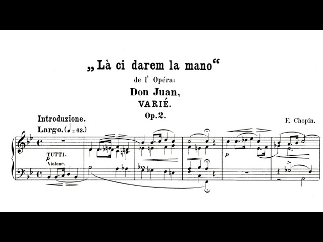 Frédéric Chopin - Variations on "Là ci darem la mano", Op.2 [Yunchan Lim]