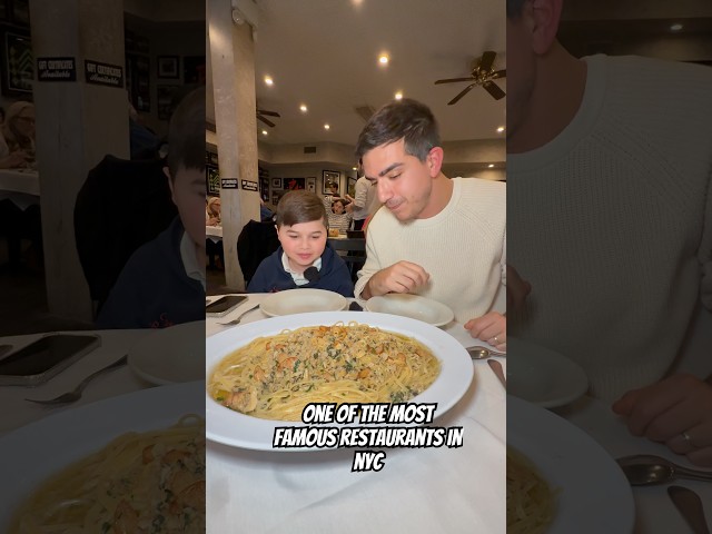 Visiting one of the most famous Italian American restaurants in NYC! #italianfood #foodblog